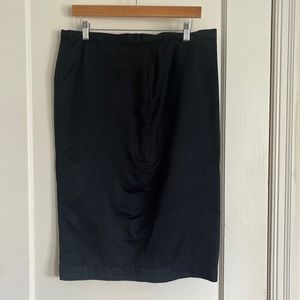 Diesel Parachute Black Zipper Skirt